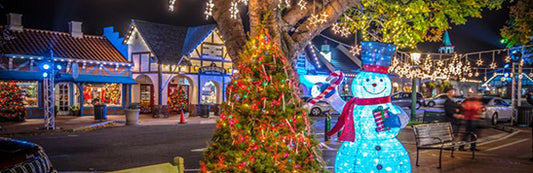 Solvang: Julefest