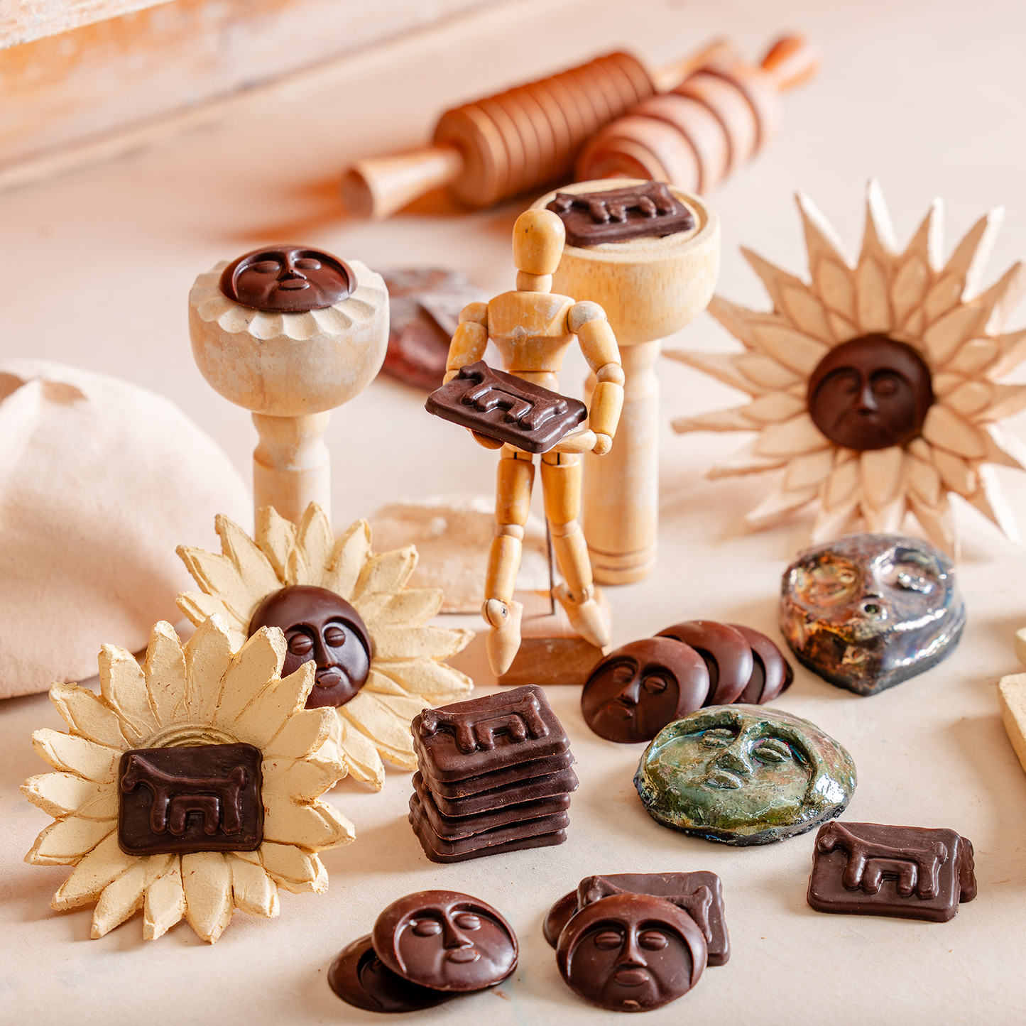 "Celebrate!” Chocolate Sculpture Variety Box (box of 12)