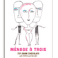 Menage A Trois Chocolate Bar
