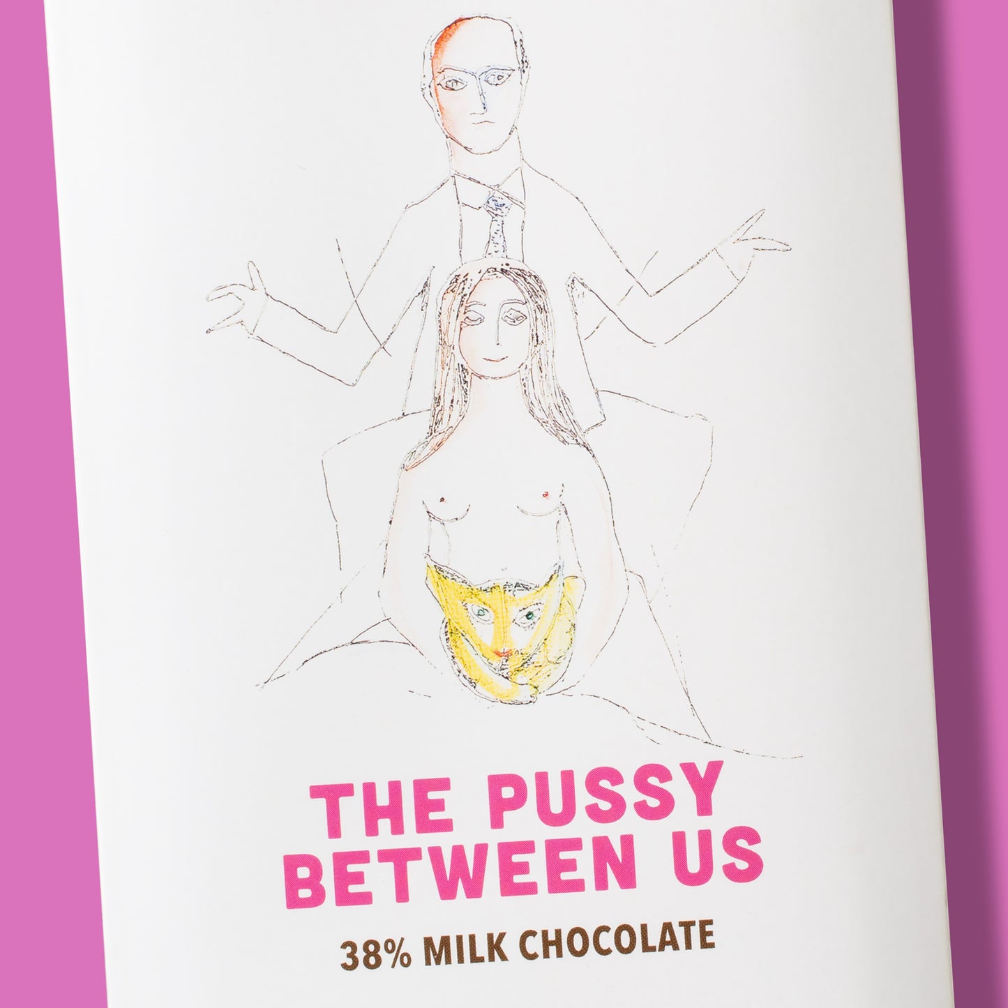 The Pussy Between Us Milk Chocolate Bar