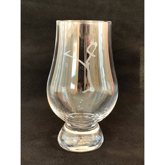 "Blind Man" Glencairn Whiskey Glass